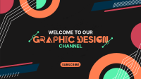 Study Graphic Design YouTube cover (channel art) Image Preview