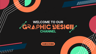Study Graphic Design YouTube Banner Image Preview