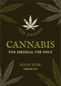 Cannabis Cures Poster Design