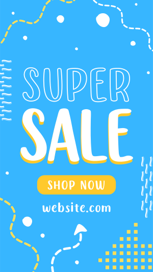 Quirky Super Sale Instagram story Image Preview