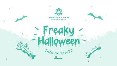 Freaky Halloween Facebook event cover Image Preview