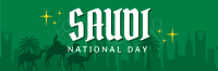 Saudi National Day Twitter Header Image Preview