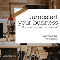 Jumpstart Your Business Linkedin Post Image Preview