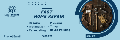 Fast Home Repair Twitter header (cover)