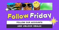 Follow Friday Facebook ad Image Preview