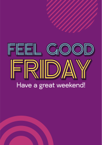 Feel Good Friday Flyer Design