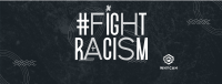 Fight Racism Now Facebook cover Image Preview