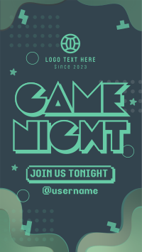 Techno Fun Game Night Instagram Reel Design