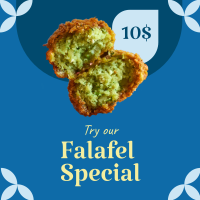 Restaurant Falafel Special  Instagram post Image Preview