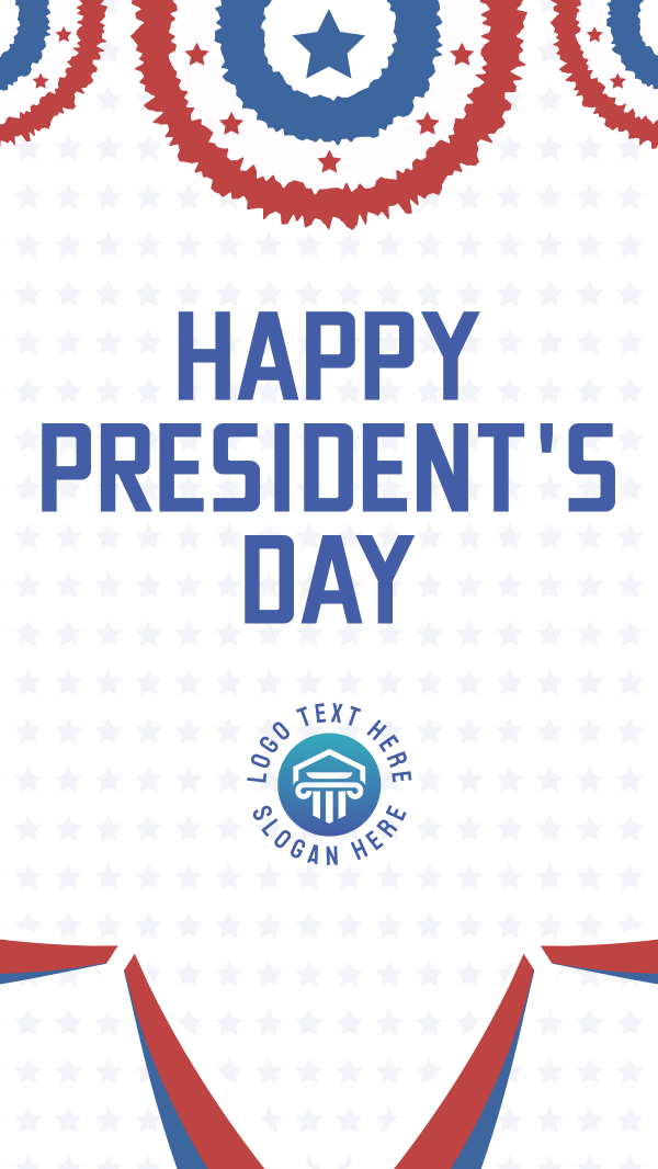 Day of Presidents Instagram Story Design