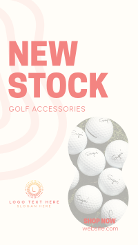 Golf Accessories Instagram Reel Design