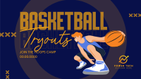 Basketball Tryouts Facebook event cover Image Preview