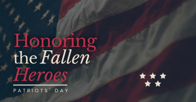 Honoring Fallen Soldiers Facebook ad Image Preview