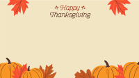 Happy Thanksgiving Zoom Background Image Preview