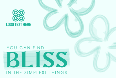 Blissful Flowers Pinterest board cover Image Preview