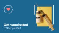 Vaccine Syringe Facebook event cover Image Preview
