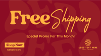Special Shipping Promo Facebook event cover Image Preview