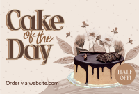 Cake of the Day Pinterest Cover Design