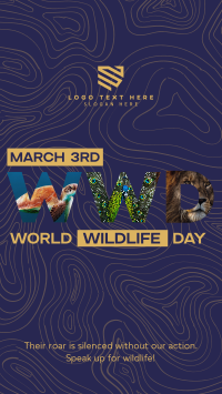 World Wildlife Day Facebook story Image Preview