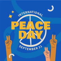 Peace Day Instagram post Image Preview