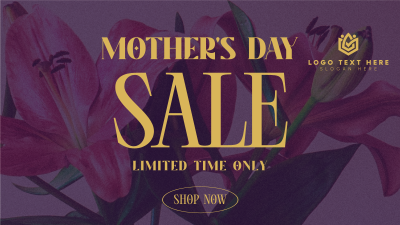 Sale Mother's Day Flowers  Facebook event cover Image Preview