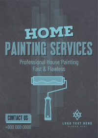 Home Painting Services Flyer Design