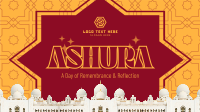 Elegant Ashura Facebook event cover Image Preview