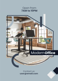 Modern Office Poster Image Preview
