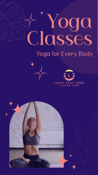 Modern Yoga Class For Every Body Instagram story Image Preview
