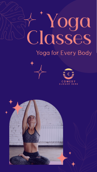 Modern Yoga Class For Every Body Instagram story Image Preview