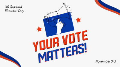 Your Vote Matters Facebook event cover Image Preview