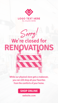 Closed for Renovations Video Image Preview