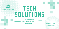 Pixel Tech Solutions Twitter Post Design