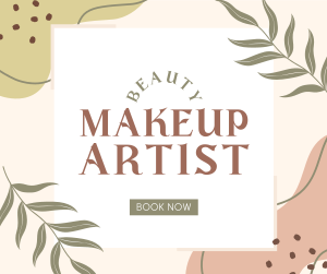 Book a Makeup Artist Facebook post Image Preview