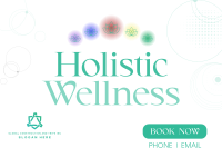 Holistic Wellness Postcard Design