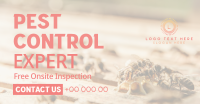Pest Control Specialist Facebook Ad Design