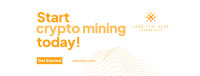 Crypto Mining Facebook Cover Design