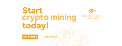 Crypto Mining Facebook cover Image Preview
