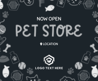 Pet Store Now Open Facebook post Image Preview