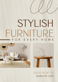Stylish Furniture Store Flyer Design