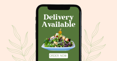Healthy Delivery Facebook ad Image Preview