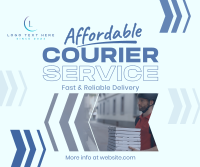 Courier Shipping Service Facebook post Image Preview