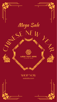Chinese Year Sale Instagram Story Design
