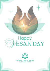 Lotus Vesak Day Flyer Image Preview