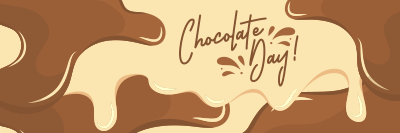 Chocolatey Puddles Twitter header (cover) Image Preview