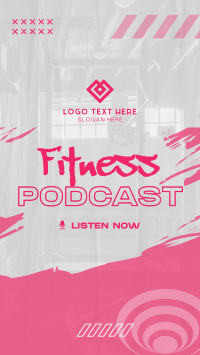 Grunge Fitness Podcast Instagram Reel Preview