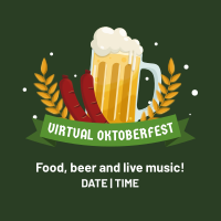 Virtual Oktoberfest Instagram post Image Preview