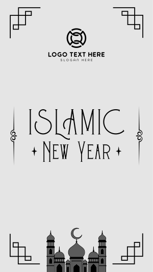 Bless Islamic New Year Instagram story Image Preview