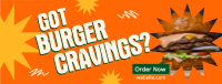 Burger Cravings Facebook Cover Design