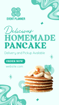 Homemade Pancakes Facebook Story Design